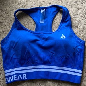 Blue Ryderwear Sports Bra